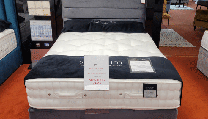 4’6 Divan Set With Headboard