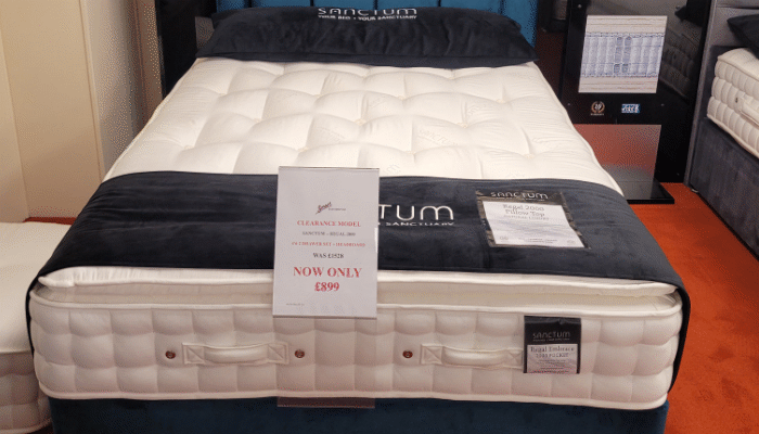 4'6 Divan Set With Headboard